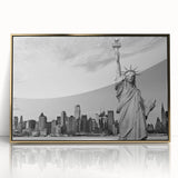 Urban Skyline Canvas Print – Contemporary City Wall Decor Art