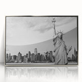Urban Skyline Canvas Print – Contemporary City Wall Decor Art