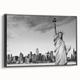 Urban Skyline Canvas Print – Contemporary City Wall Decor Art