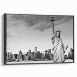 Urban Skyline Canvas Print – Contemporary City Wall Decor Art
