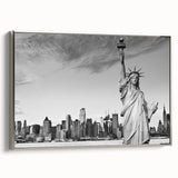 Urban Skyline Canvas Print – Contemporary City Wall Decor Art