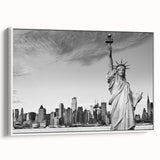 Urban Skyline Canvas Print – Contemporary City Wall Decor Art