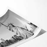 Urban Skyline Canvas Print – Contemporary City Wall Decor Art