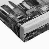 Urban Skyline Canvas Print – Contemporary City Wall Decor Art