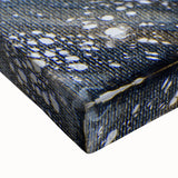 Elegant Abstract Fluid Canvas – Modern Gold & Black Wall Art