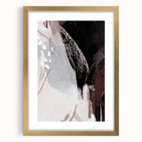 Earthen Harmony Abstracts - Expressive Brushstroke Art in Earth Tones