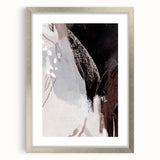 Earthen Harmony Abstracts - Expressive Brushstroke Art in Earth Tones