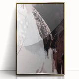 Earthen Harmony Abstracts - Expressive Brushstroke Art in Earth Tones