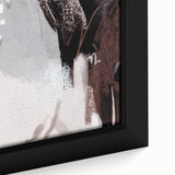 Earthen Harmony Abstracts - Expressive Brushstroke Art in Earth Tones