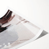 Earthen Harmony Abstracts - Expressive Brushstroke Art in Earth Tones