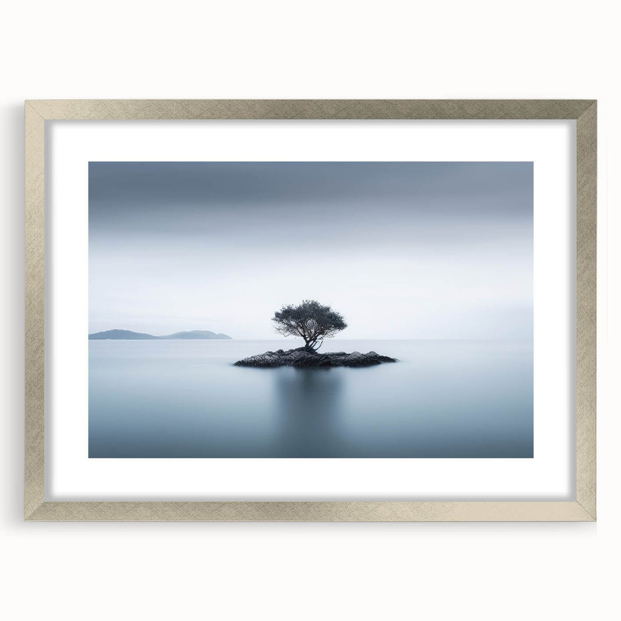 Solitary Island Tree - Fine Art Photography Acrylic Prints