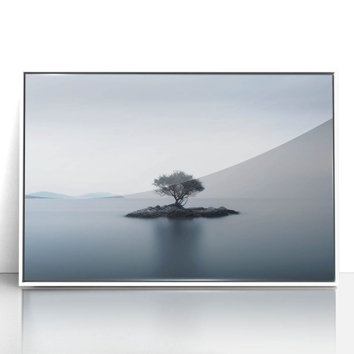 Solitary Island Tree - Fine Art Photography Acrylic Prints