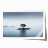 Solitary Island Tree - Fine Art Photography Acrylic Prints