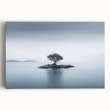 Solitary Island Tree - Fine Art Photography Acrylic Prints