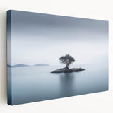 Solitary Island Tree - Fine Art Photography Acrylic Prints