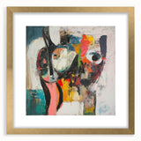 Large Abstract Expressionist Wall Art – Modern Colorful Canvas Print
