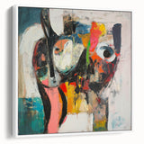 Large Abstract Expressionist Wall Art – Modern Colorful Canvas Print
