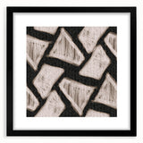 Earthen Harmony Abstracts - Geometric Triangular Abstract Art