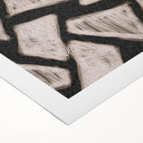 Earthen Harmony Abstracts - Geometric Triangular Abstract Art