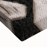 Earthen Harmony Abstracts - Geometric Triangular Abstract Art