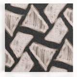 Earthen Harmony Abstracts - Geometric Triangular Abstract Art