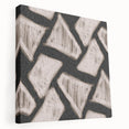 Earthen Harmony Abstracts - Geometric Triangular Abstract Art