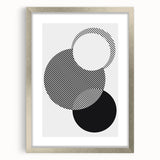 Minimalist Wall Decor – Geometric Abstract Circles Print