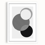 Minimalist Wall Decor – Geometric Abstract Circles Print