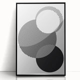 Minimalist Wall Decor – Geometric Abstract Circles Print