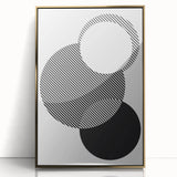 Minimalist Wall Decor – Geometric Abstract Circles Print