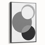 Minimalist Wall Decor – Geometric Abstract Circles Print