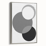 Minimalist Wall Decor – Geometric Abstract Circles Print