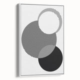 Minimalist Wall Decor – Geometric Abstract Circles Print