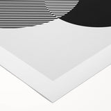 Minimalist Wall Decor – Geometric Abstract Circles Print