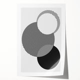 Minimalist Wall Decor – Geometric Abstract Circles Print