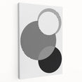 Minimalist Wall Decor – Geometric Abstract Circles Print