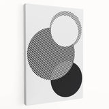 Minimalist Wall Decor – Geometric Abstract Circles Print