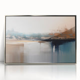 Serene Landscape Wall Art – Peaceful Scenery Framed Art