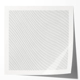 Contemporary Framed Abstract Art - Wavy Minimal Texture Design