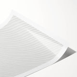 Contemporary Framed Abstract Art - Wavy Minimal Texture Design