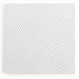 Contemporary Framed Abstract Art - Wavy Minimal Texture Design