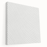 Contemporary Framed Abstract Art - Wavy Minimal Texture Design