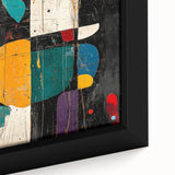 Modern Abstract Expressionist Wall Art – Geometric Canvas Print