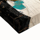 Modern Abstract Expressionist Wall Art – Geometric Canvas Print