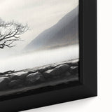 Misty Lake Bench - Fine Art Photography Framed Prints