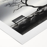 Misty Lake Bench - Fine Art Photography Framed Prints