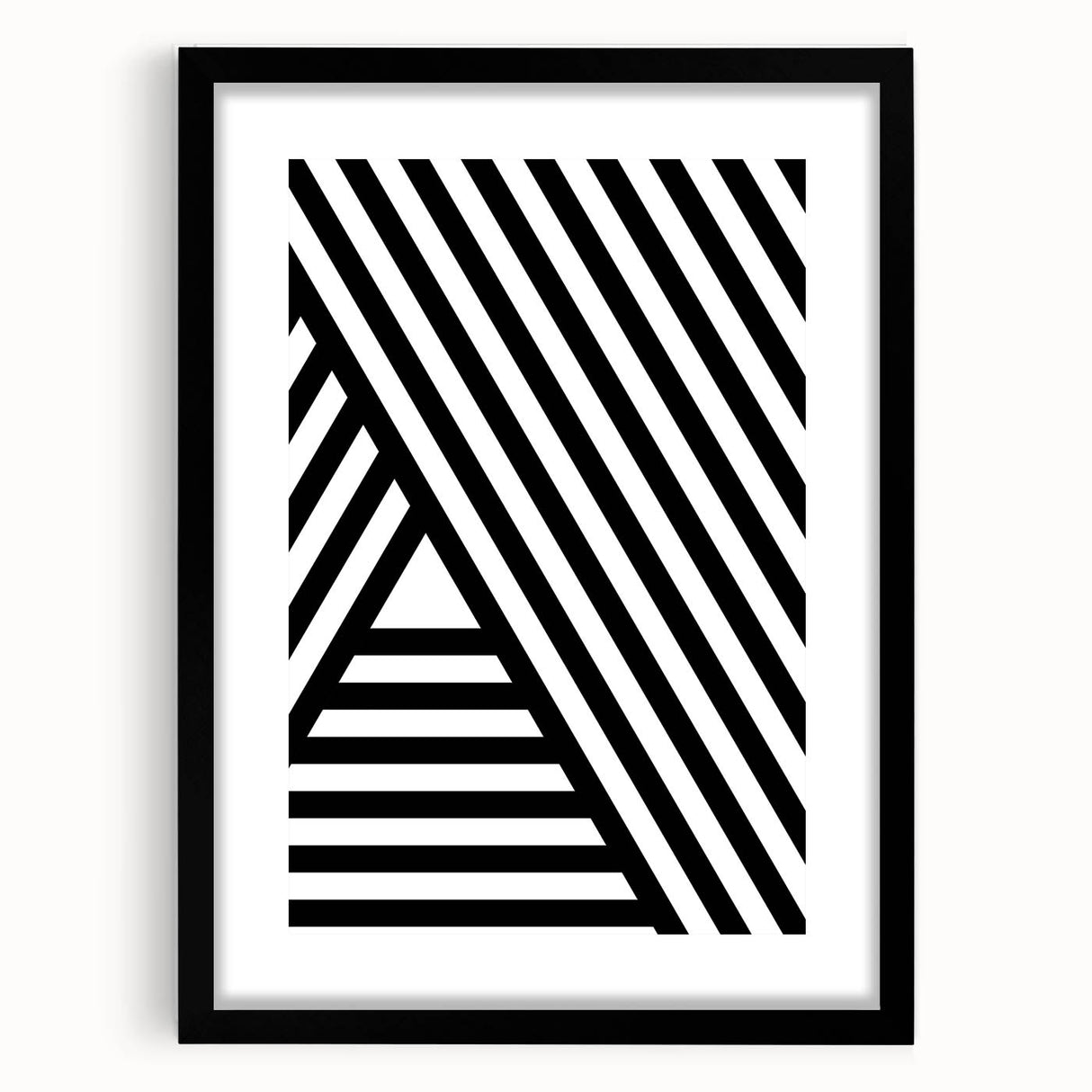 Large Modern Art Pieces – Bold Geometric Abstract Canvas