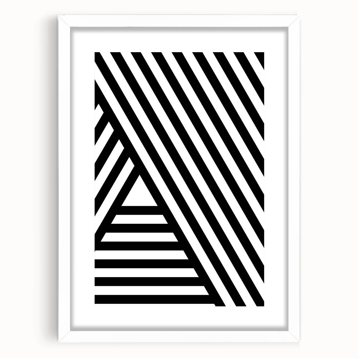 Large Modern Art Pieces – Bold Geometric Abstract Canvas