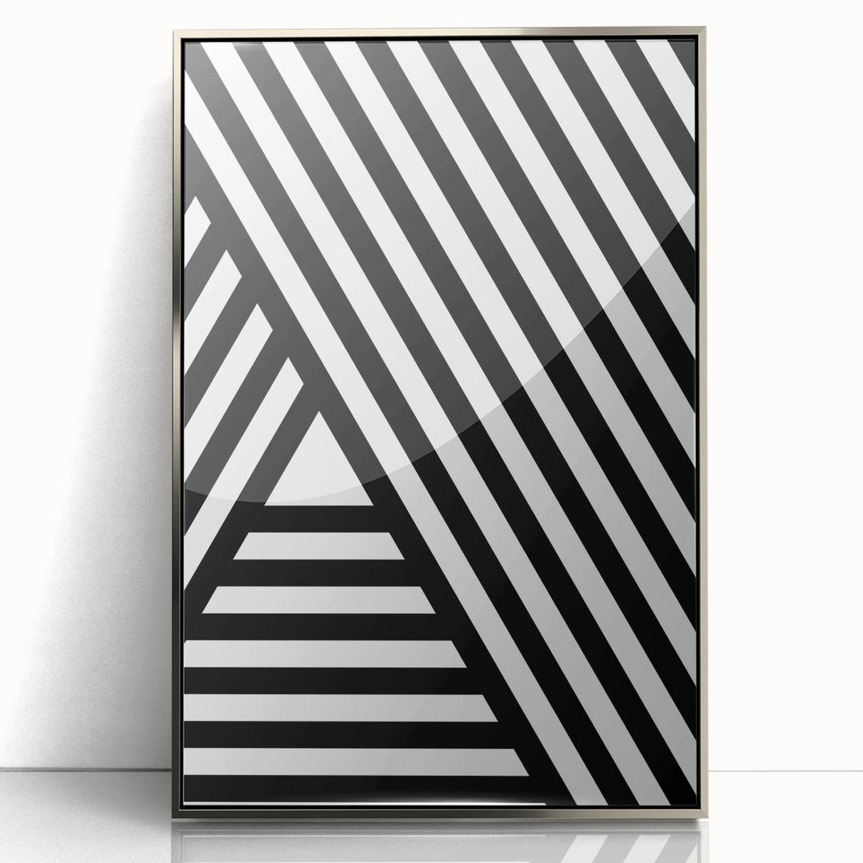 Large Modern Art Pieces – Bold Geometric Abstract Canvas