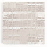 Textured Acrylic Wall Art - Subtle Modern Grid in Light Neutrals